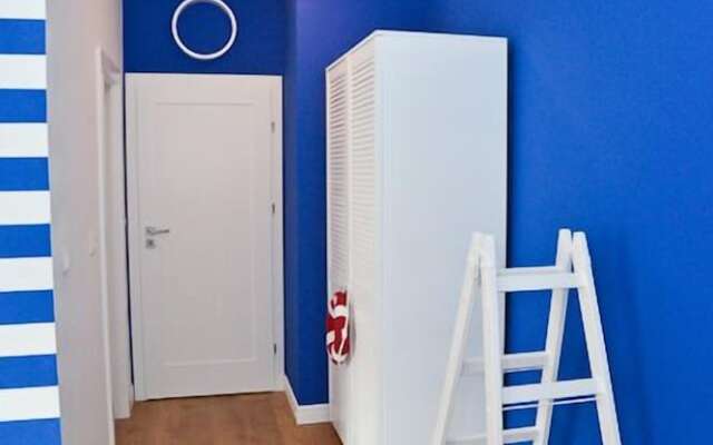 Nautical rooms in old part of the town