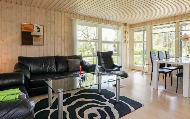 Modern Cabin in Logstor With Fireplace