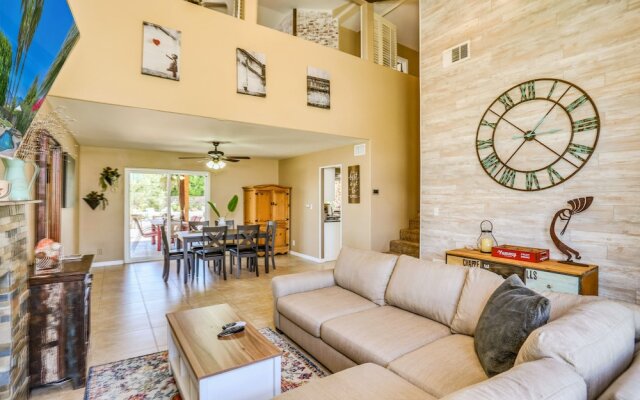 Poolside Sanctuary With Patio, Hot Tub & Firepit 3 Bedroom Home