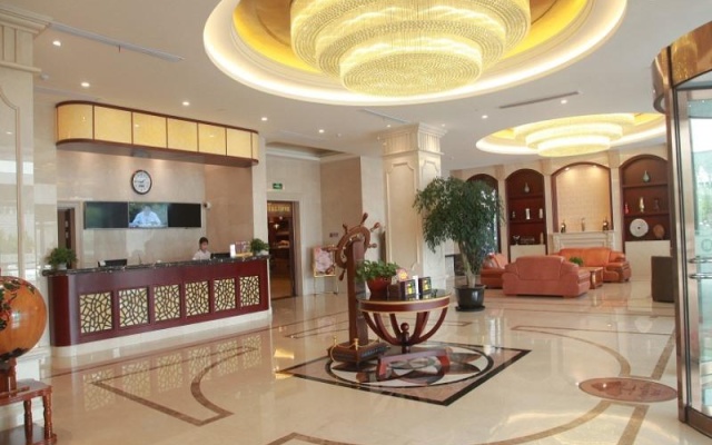 GreenTree Inn Shanghai MinHang District PuJiang Town JiangYue Road Metro Station – Lobby – Shanghai