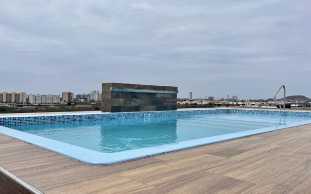 Departamento con alberca en El Encanto