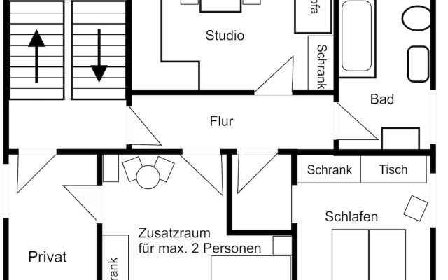 Ferienwohnung im Fürstenland