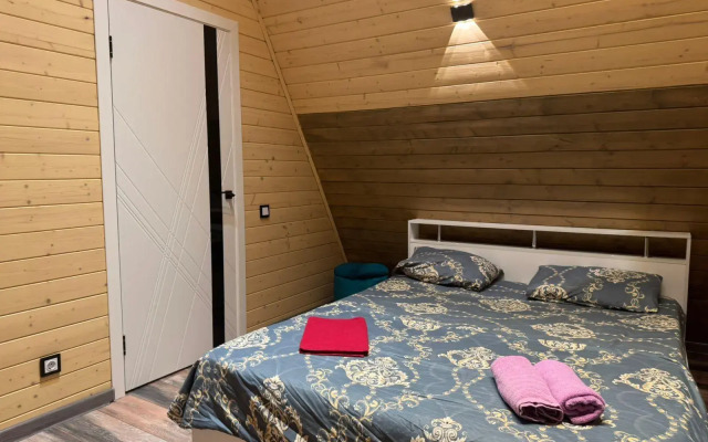 А-фрейм с 3 спальнями Салтыковские бани-Мир пара