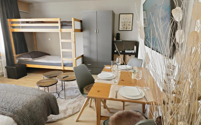 Nouveau studio avec vue imprenable sur les montagnes – Guest Rooms – Leukerbad