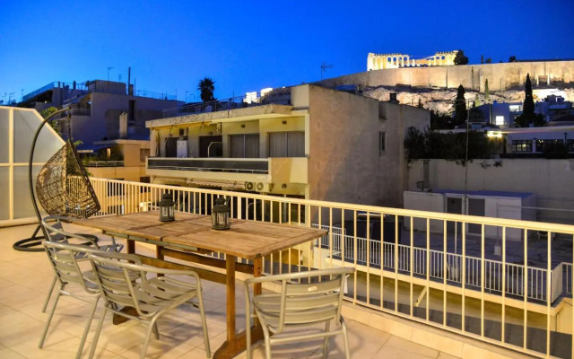 Acropolis amazing balcony view 3 minutes walking to the museum