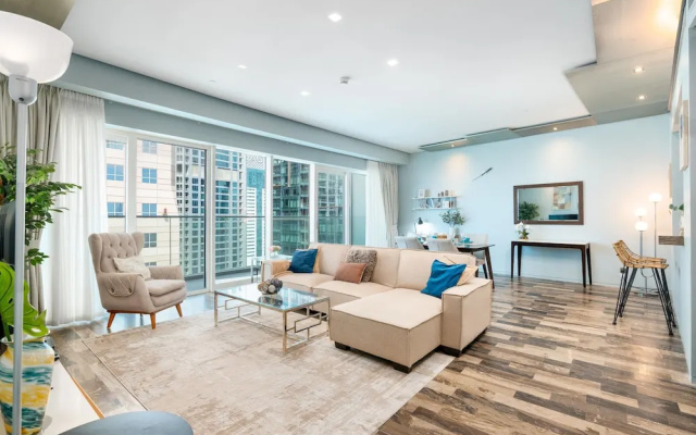 Whitesage - Fendi Apartment With Full Palm Jumeirah View