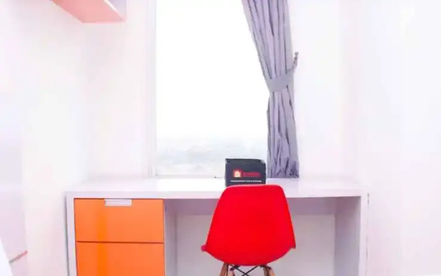 Comfy Studio Tamansari Mahogany Apartment By Travelio