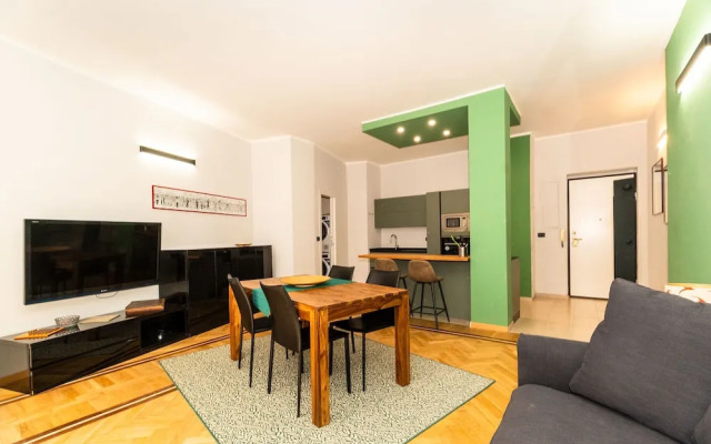 Cit Turin Flat with Panoramic Balcony