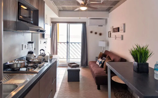 Departamento Centro, 2hab, 1 sofácama, 2 baños by Mty. Living T402