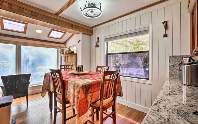 Lush Riverfront Escape w/ Private Boat Dock!