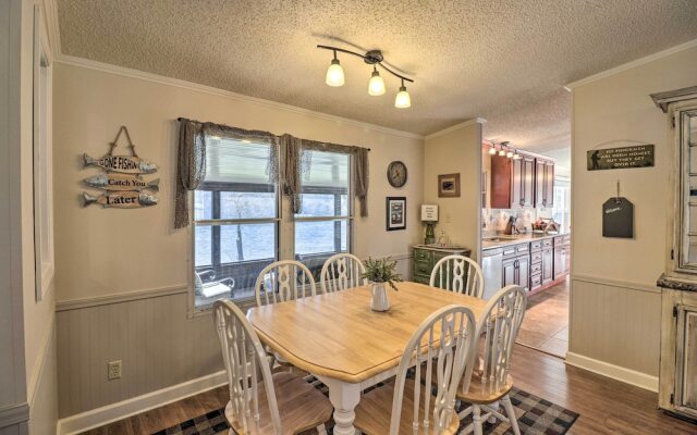 White River Fishing Escape w/ Deck & Patio!