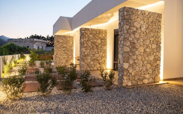 Pebble Garden Olive Branch-Magnolia