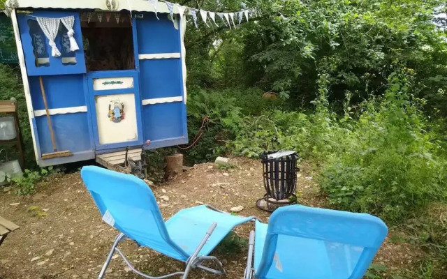 Pilgrims Shepherd's Hut - Goosewell Glynn Glamping
