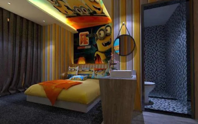 Lingxiu Theme Hotel (Ma'anshan East Station Olympic Sports Center Branch)