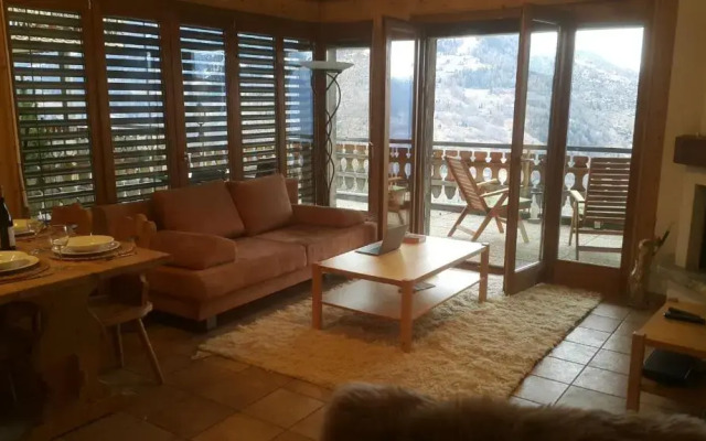 Appartement de 2.5 pièces avec vue imprenable - Veysonnaz