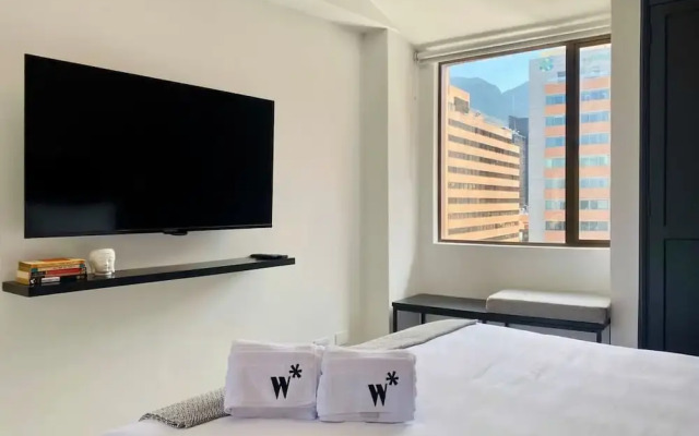 w Trendy 2BR w Spectacular View in Chapinero