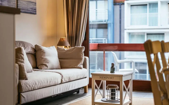 Apartment in St. Idesbald With Sea Views