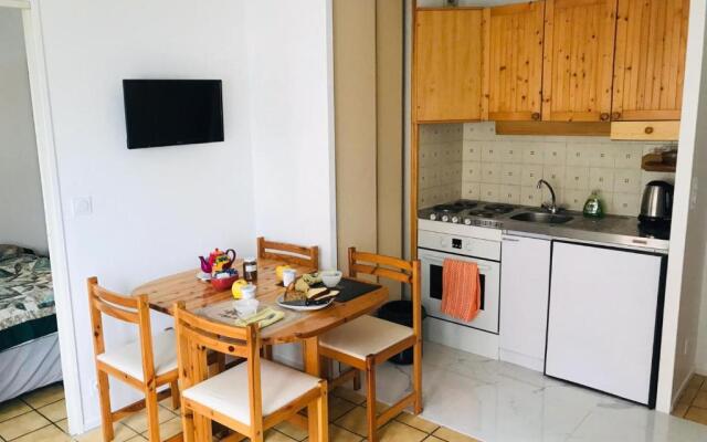 Studio 21m2 vue mer avec balcon villers-sur-mer