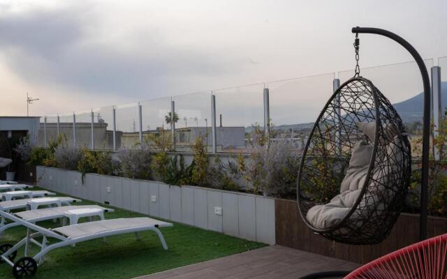 Houses & Rooftop Pompei - Sky