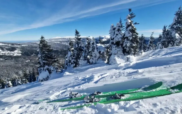 Chalupa Rochlitz s horkým koupacím sudem