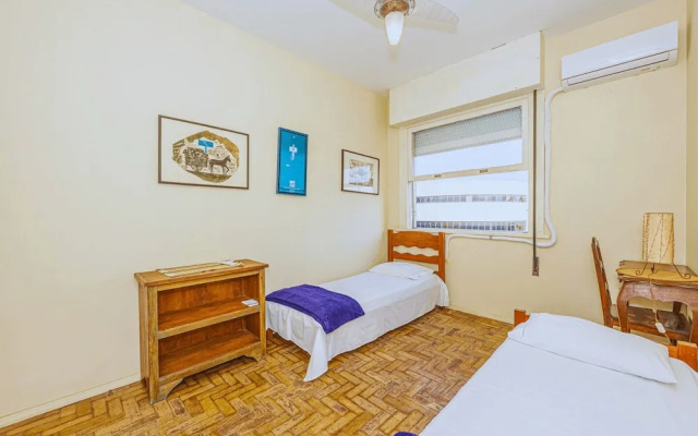 Rj03 Ipanema Ap 2 quartos 200m da praia