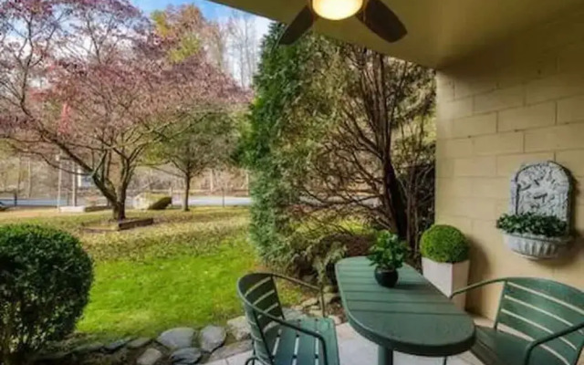Newly Renovated Modern Deco Pool Fireplace