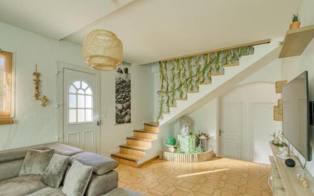 Villa Naïs 126m2-Zen-Salle Cinéma-Piscine