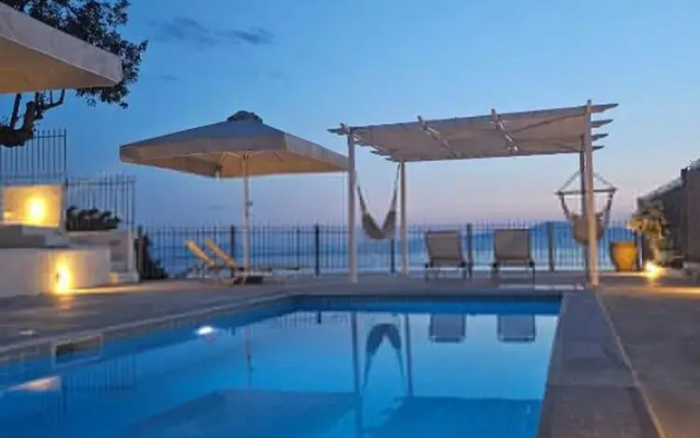 Seafront Pouletis Family Drosoula Gem With Pool