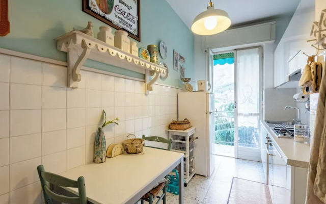 Stylish flat balcony near Rapallo Castle