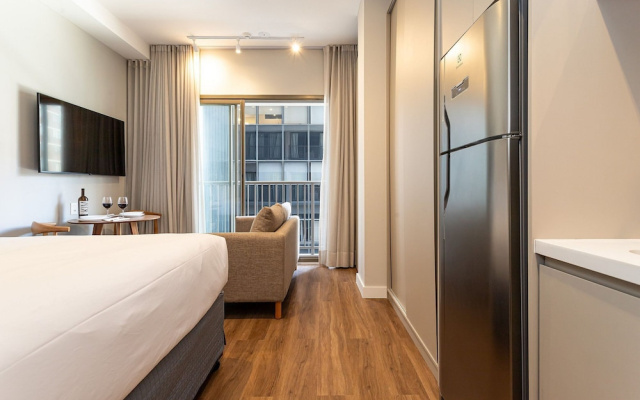 Ayra Higienópolis - Apartamentos mobiliados com excelente vista e localização