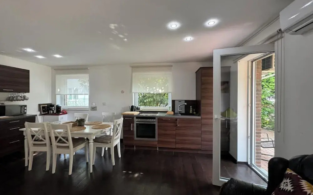 Modern House Gehrden contactless garden