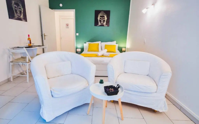 T1 Cosy et ambiance Zen "Cottage de Moissac" - фото 4