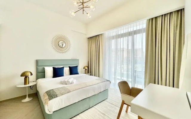Waves - Comfortable JVC Apt with Balcony