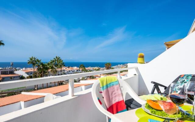 536B Cozy 1 bedroom, pool, terrace, sun lounger