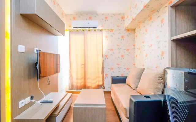 Homey and Modern 2BR at Podomoro Golf View Apartment