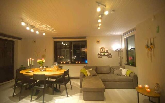 Apartment Au Fil de l'Eau with hot tub in Hotton