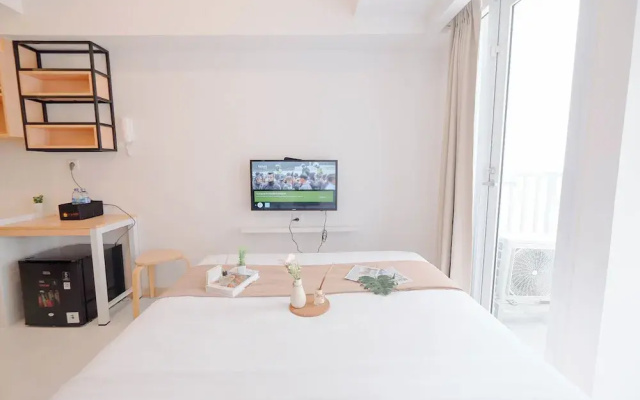 Peach Touch Studio Room At Tokyo Riverside Pik 2 Apartment