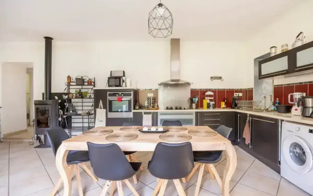 Holiday Home in Molieres-sur-ceze With Pool