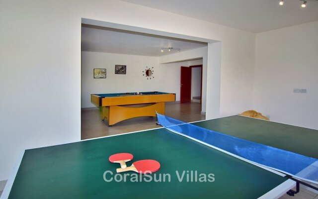 "amazing Luxury Villa, Enormous Heated Pool Jacuzzi, Gym, Games Room In Paphos,"