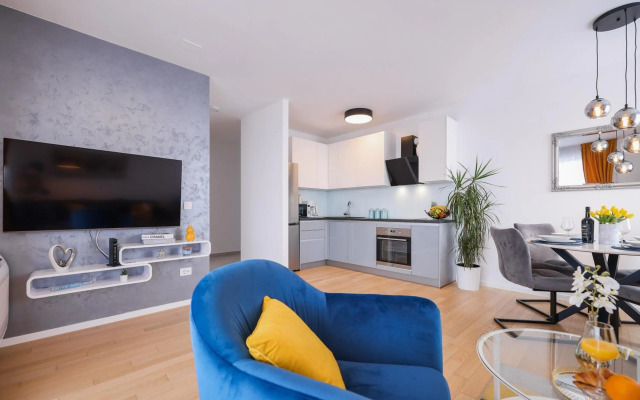 Stella Maris **** balcony, sea view, garage, BBQ