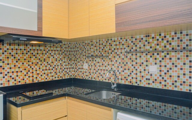 1BR at The Mansion Kemayoran Apartment with Sea View