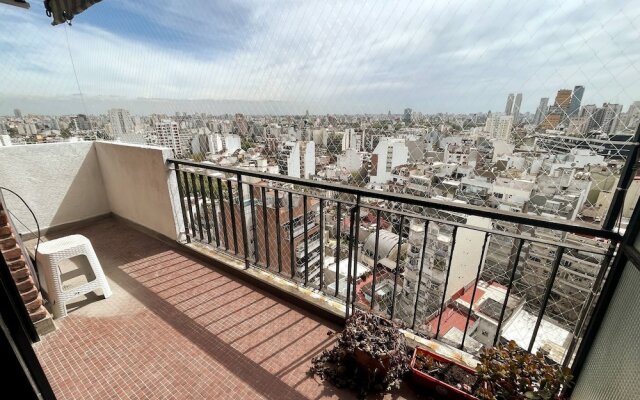 "palermo Panorama: Stylish 2-bedroom High-floor Retreat"