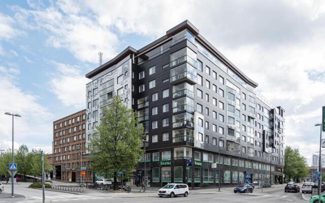 2ndhomes Tampere "Posteljooni" Apt - New 1BR Apt with Balcony and Best Location