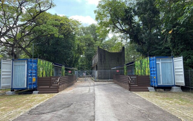 Shipping Container Hotel Haw Par Villa