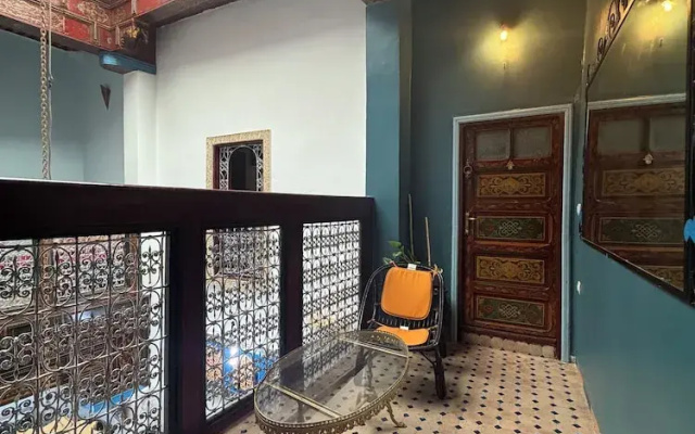 Riad Dar Fes source bleue luxury home