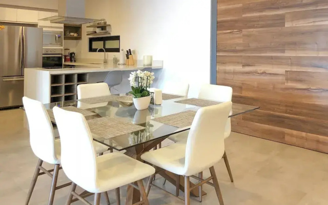 Luxe Condos Complex with Roof Pool