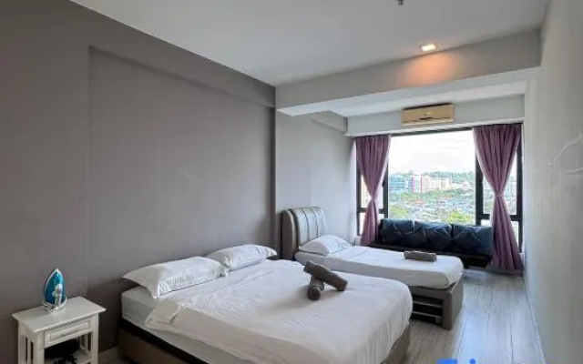 Urban Retreat @ KK Sky • Pool • Parking – Guest Rooms – Kota Kinabalu