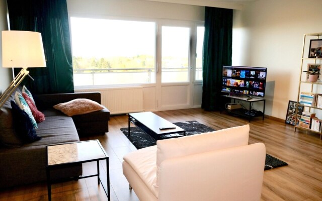 Apartment with 2 Bedrooms in Molenbeek-Saint-Jean, with Wonderful City View, Furnished Balcony And Wifi