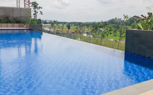 Comfortable 1BR Apartment at Marigold Nava Park