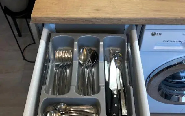 Modern studio apartment near the beach - 5 min walk